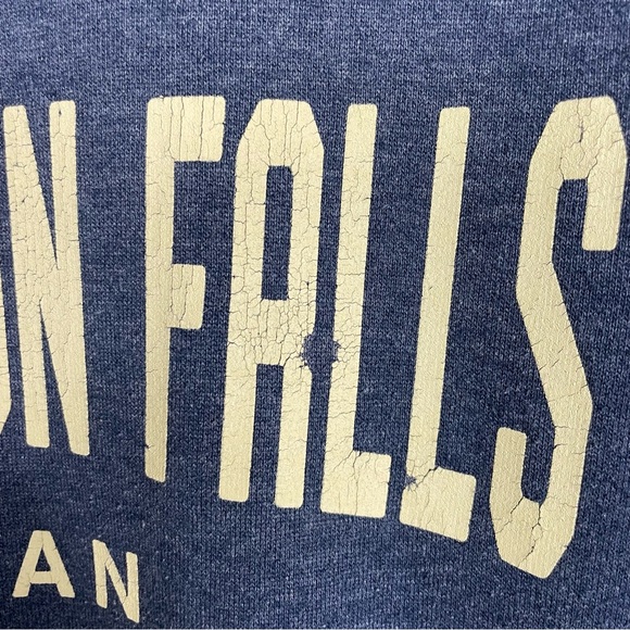 Tahquamenon Falls Michigan Crew Neck Sweater - Picture 3 of 10